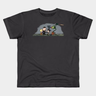 Seymour & Twoie meet Audrey & Orin Kids T-Shirt